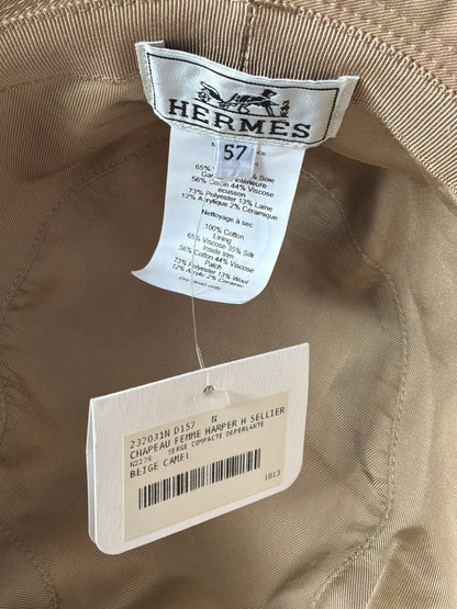 Hermes H Sellier Patch Bucket Hat