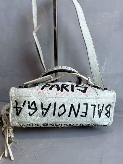 Balenciaga Classic City Graffiti Mini