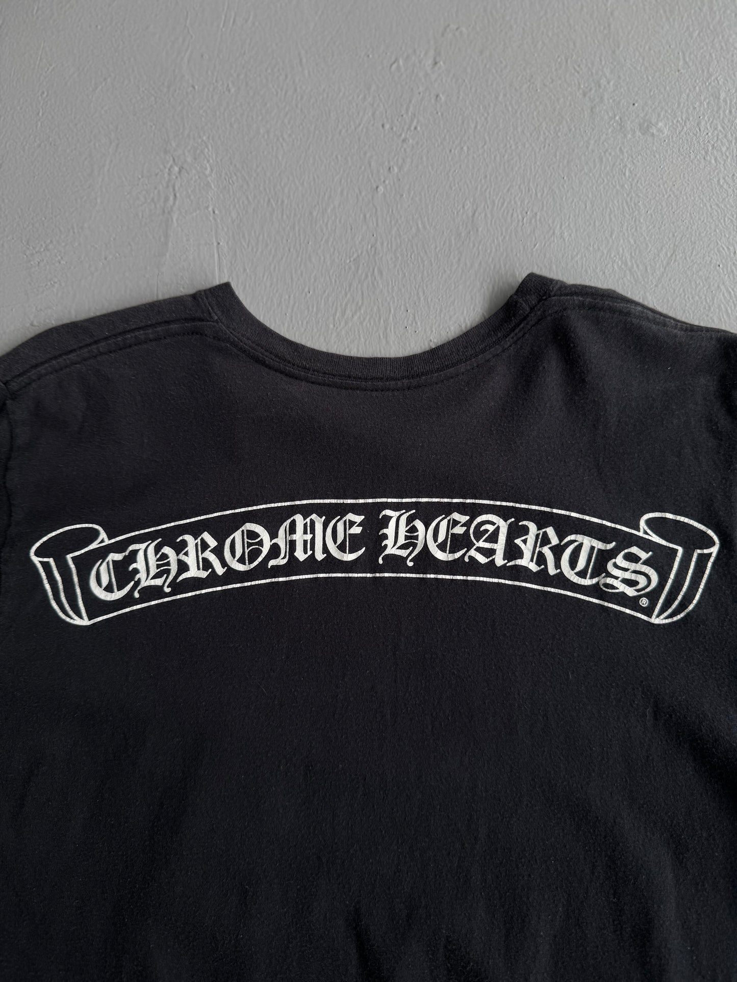 Chrome Hearts Scroll Logo Tee