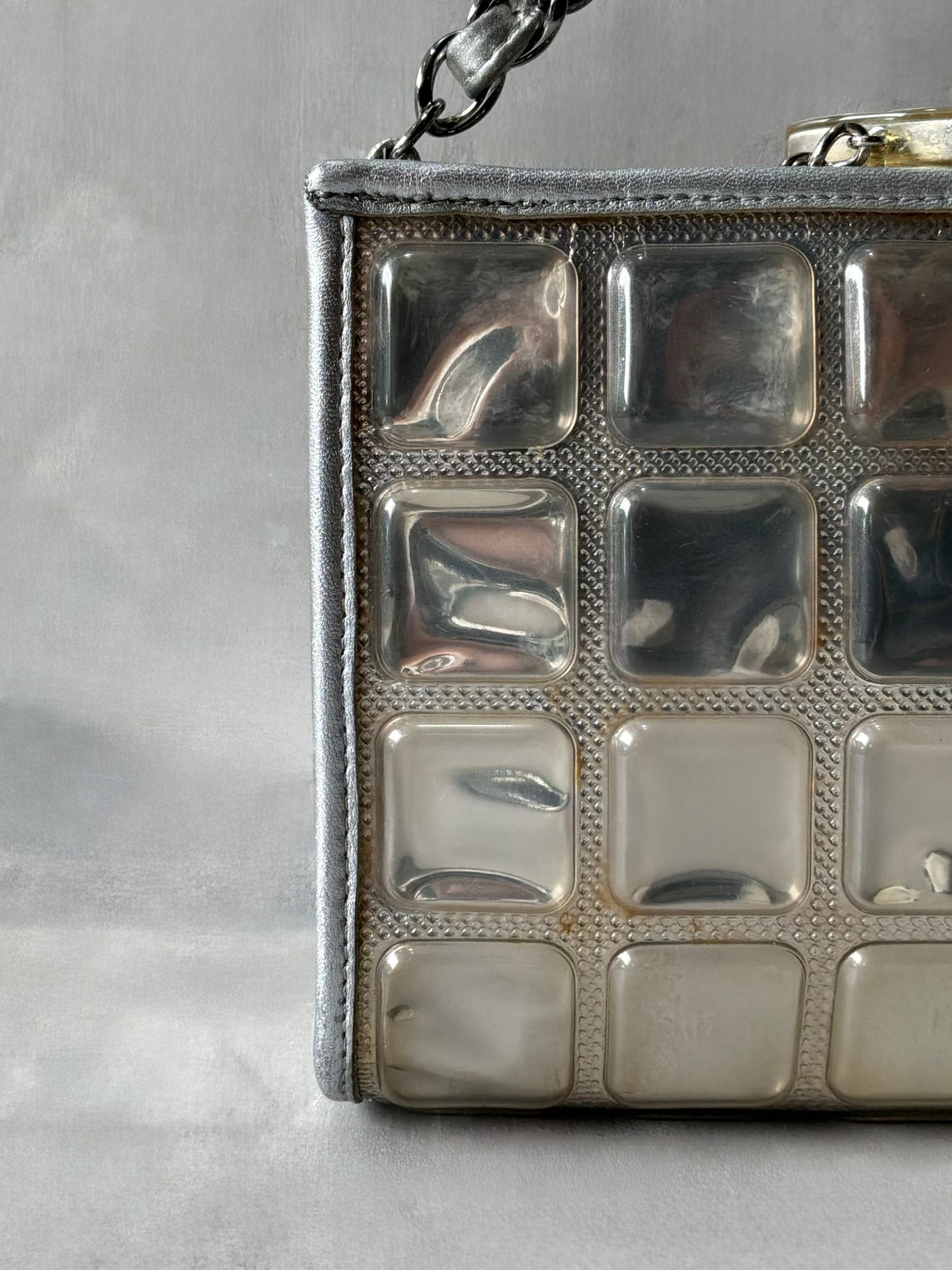Chanel Ice Cube Coco Pochette Bag
