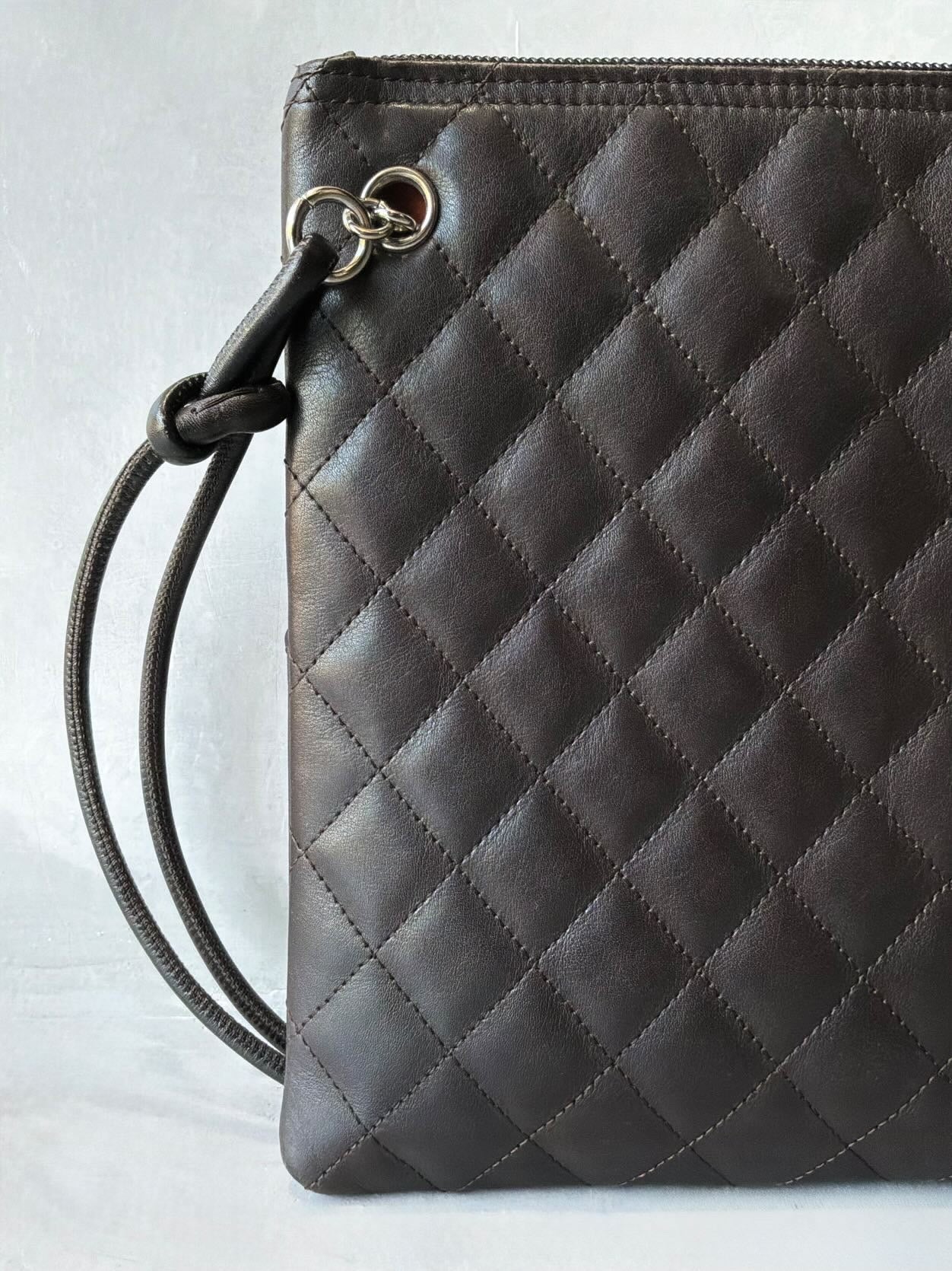 Chanel Cambon Ligne Plat Crossbody Bag