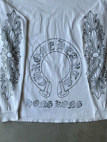 90s Chrome Hearts Hongkong Exclusive Floral Longsleeves