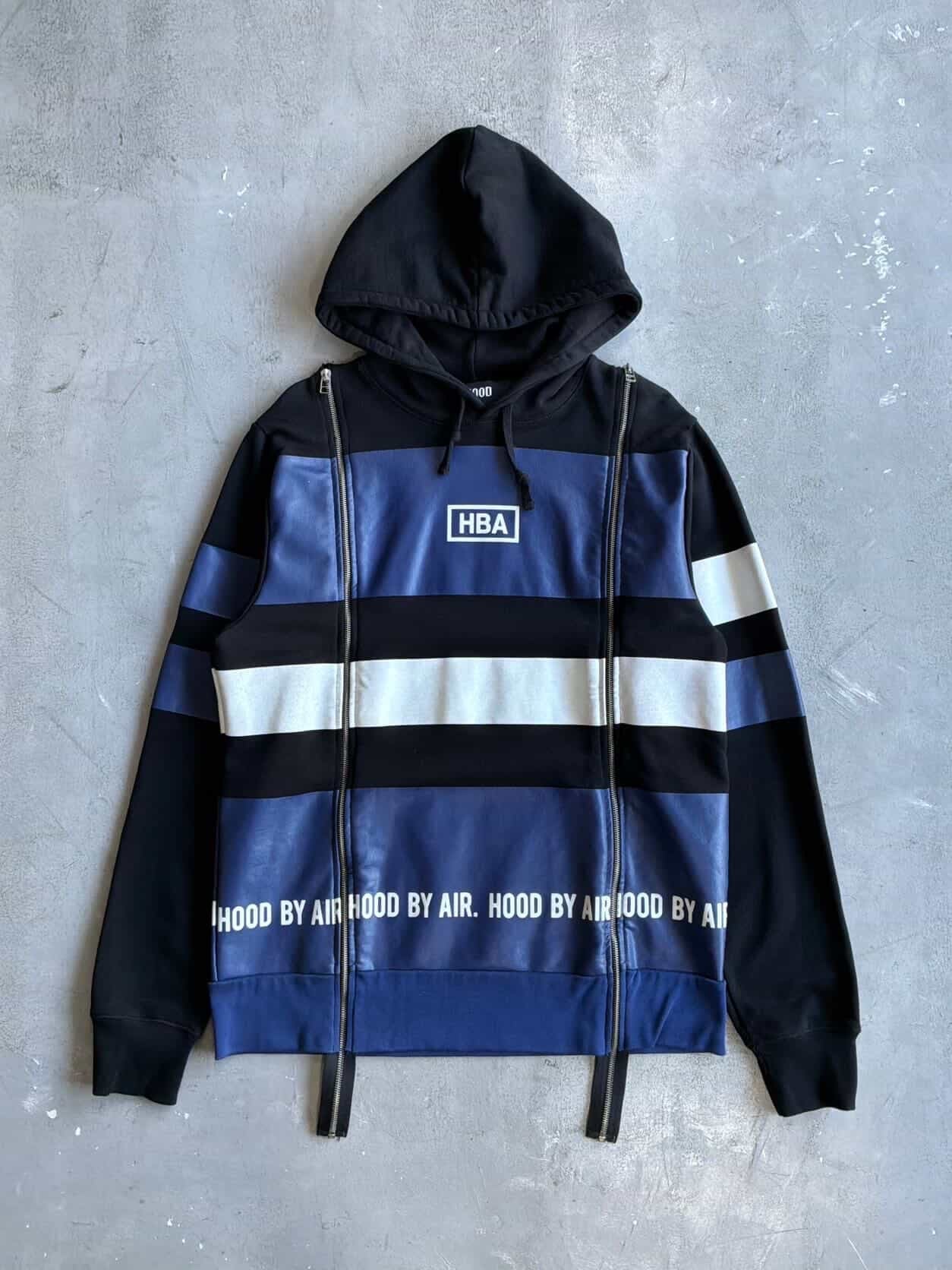 Hood By Air Double Zip Hoodie
