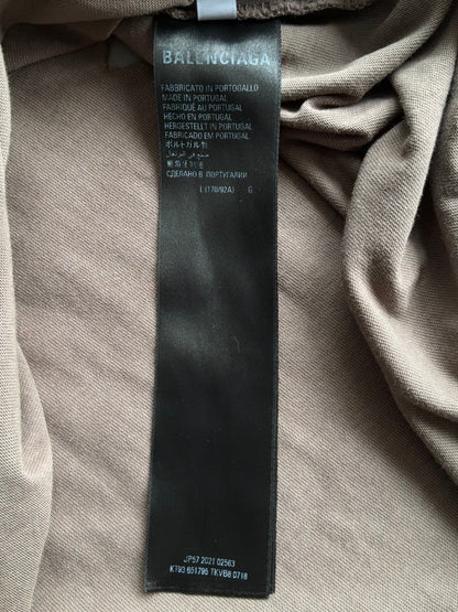 Balenciaga Script Distressed Tee