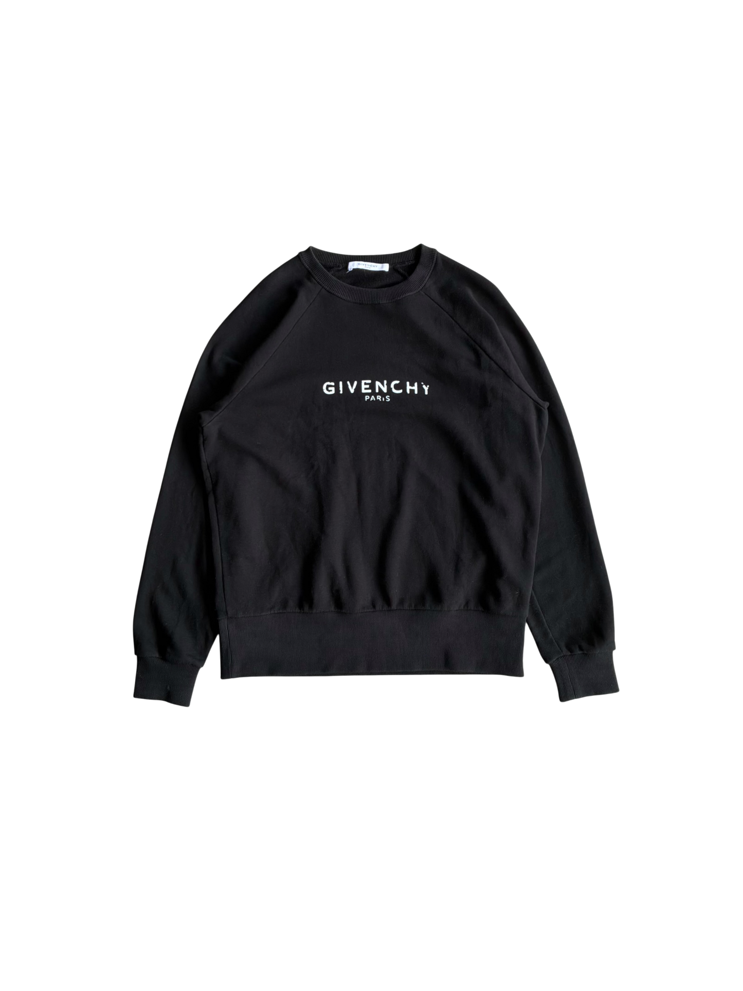 Givenchy Cracked Script Crewneck