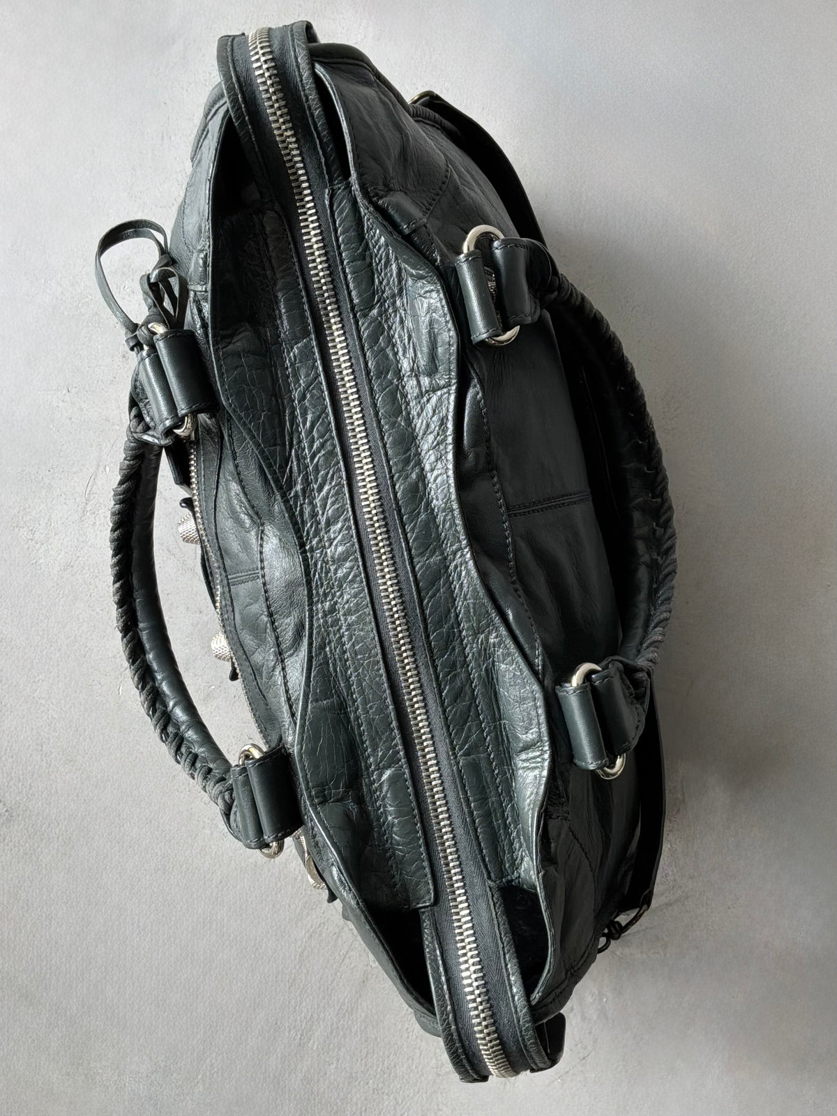 Balenciaga Part Time Dark Green Giant 21 Lambskin Bag