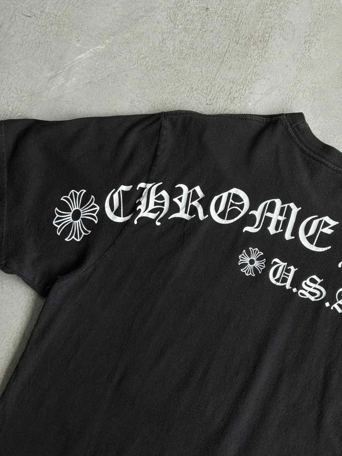 Chrome Hearts USA Banner Tee