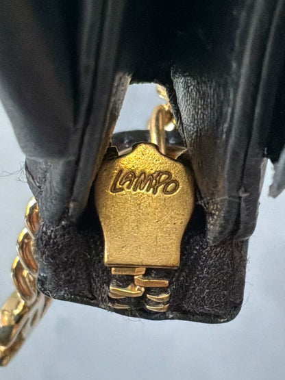 Chanel Ruffle Lambskin Evening Bag