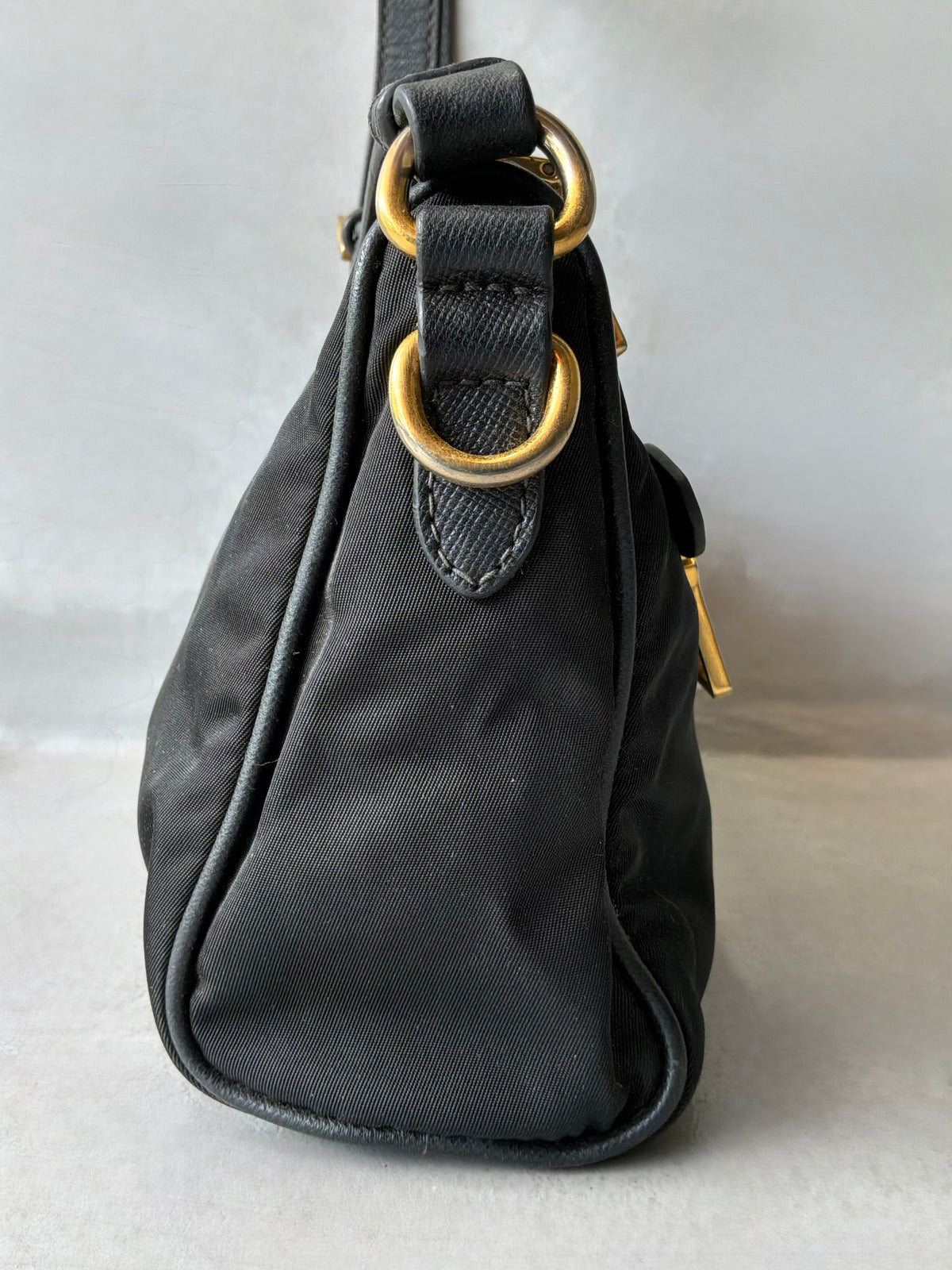 Prada Nylon Pochette Bag