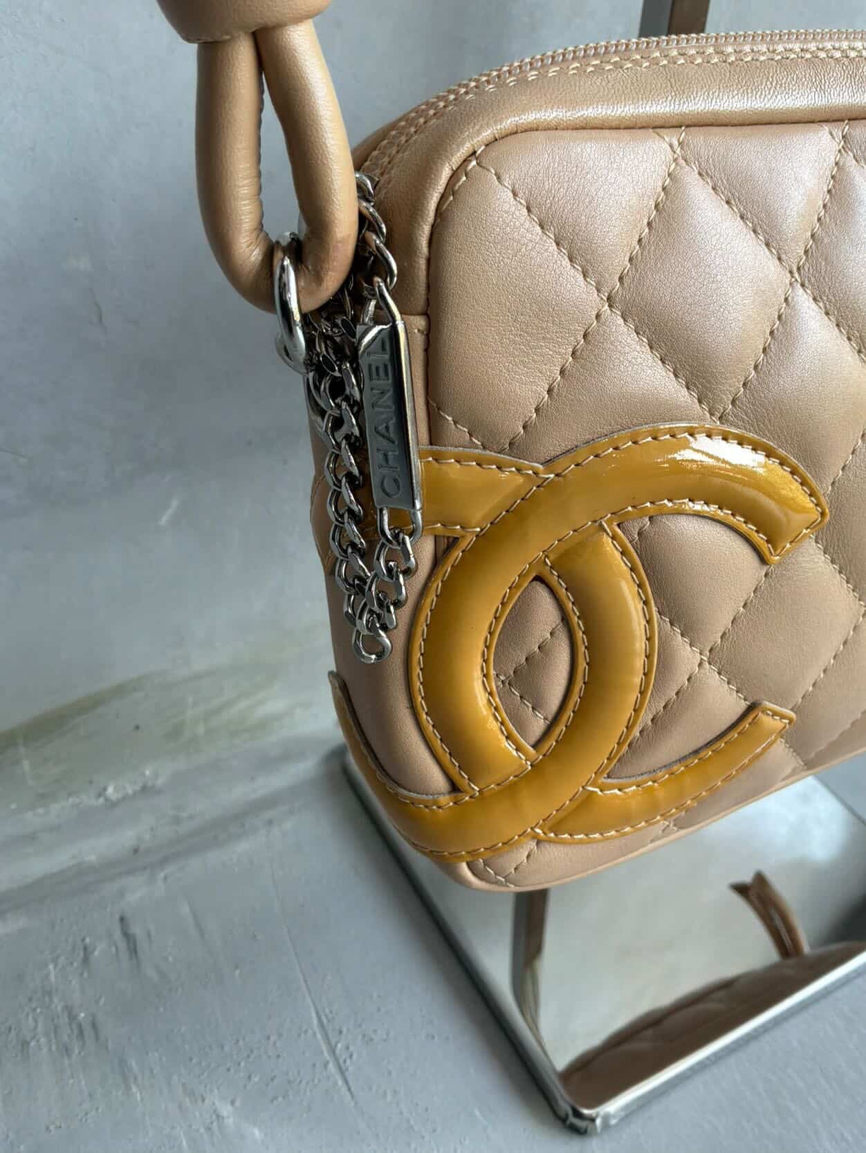 Chanel Ligne Cambon Pochette Bag