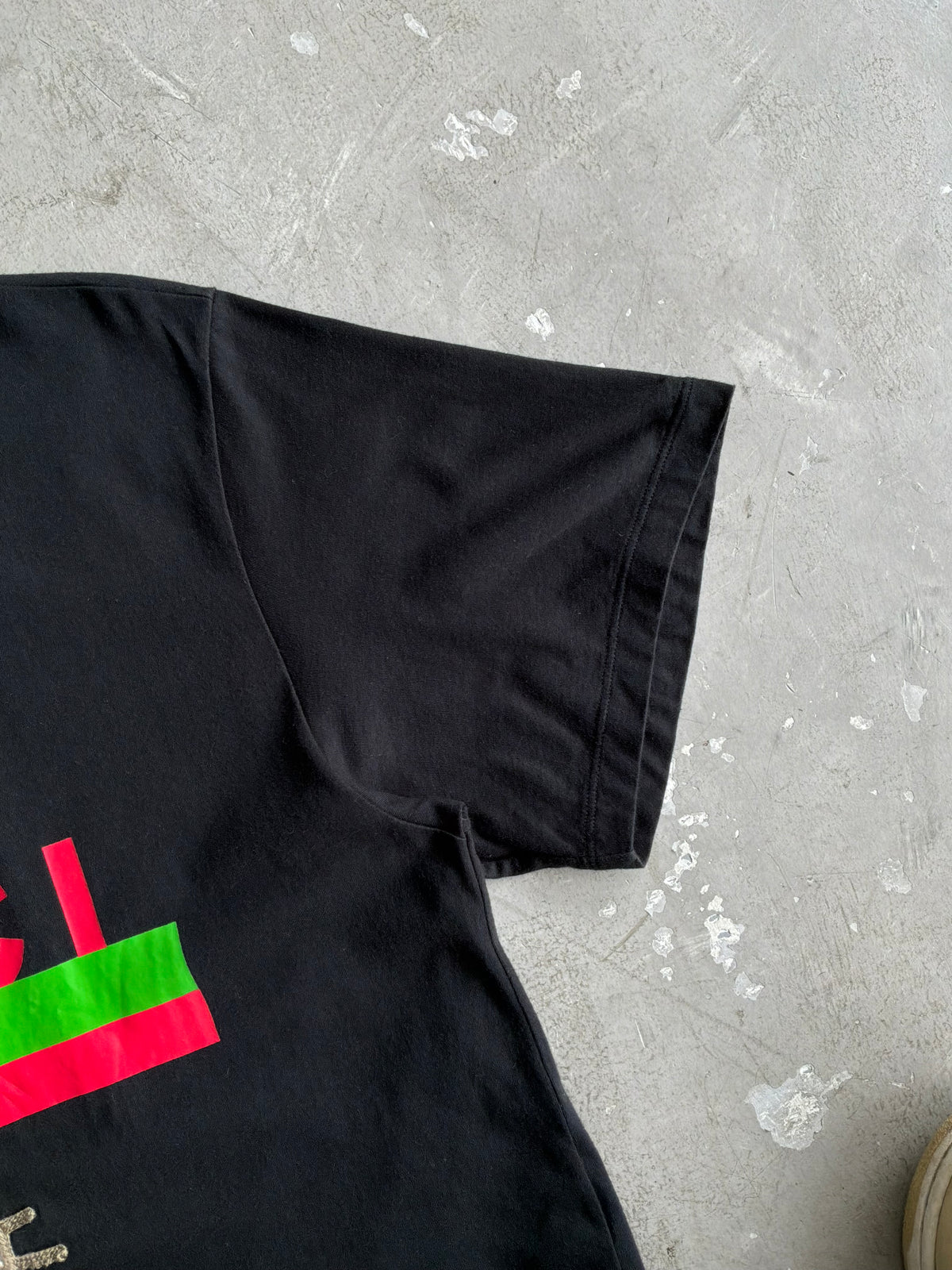 Gucci Cat Script Black Tee
