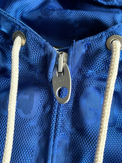Gucci GG Blue Monogram Windbreaker