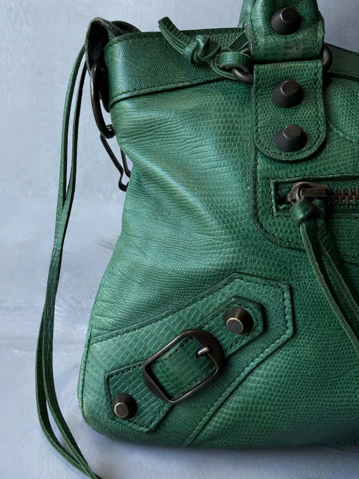 Balenciaga Le First 10th Anniversary Lizard Skin Bag