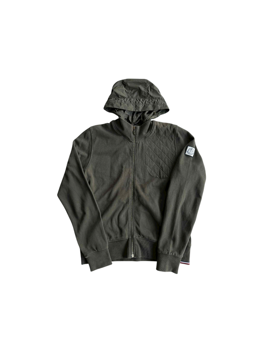 Moncler Zip Up Detachable Hoodie