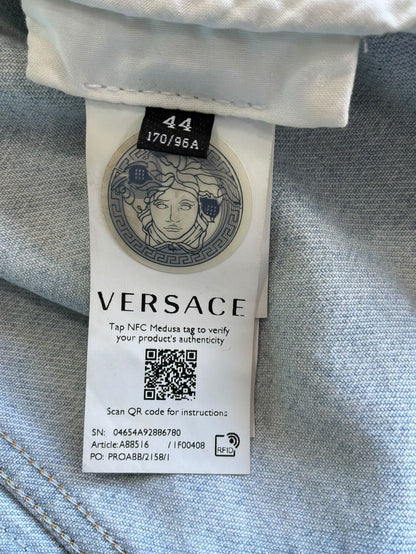 Versace Patchwork Denim Jacket