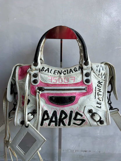 Balenciaga Classic City Graffiti Mini