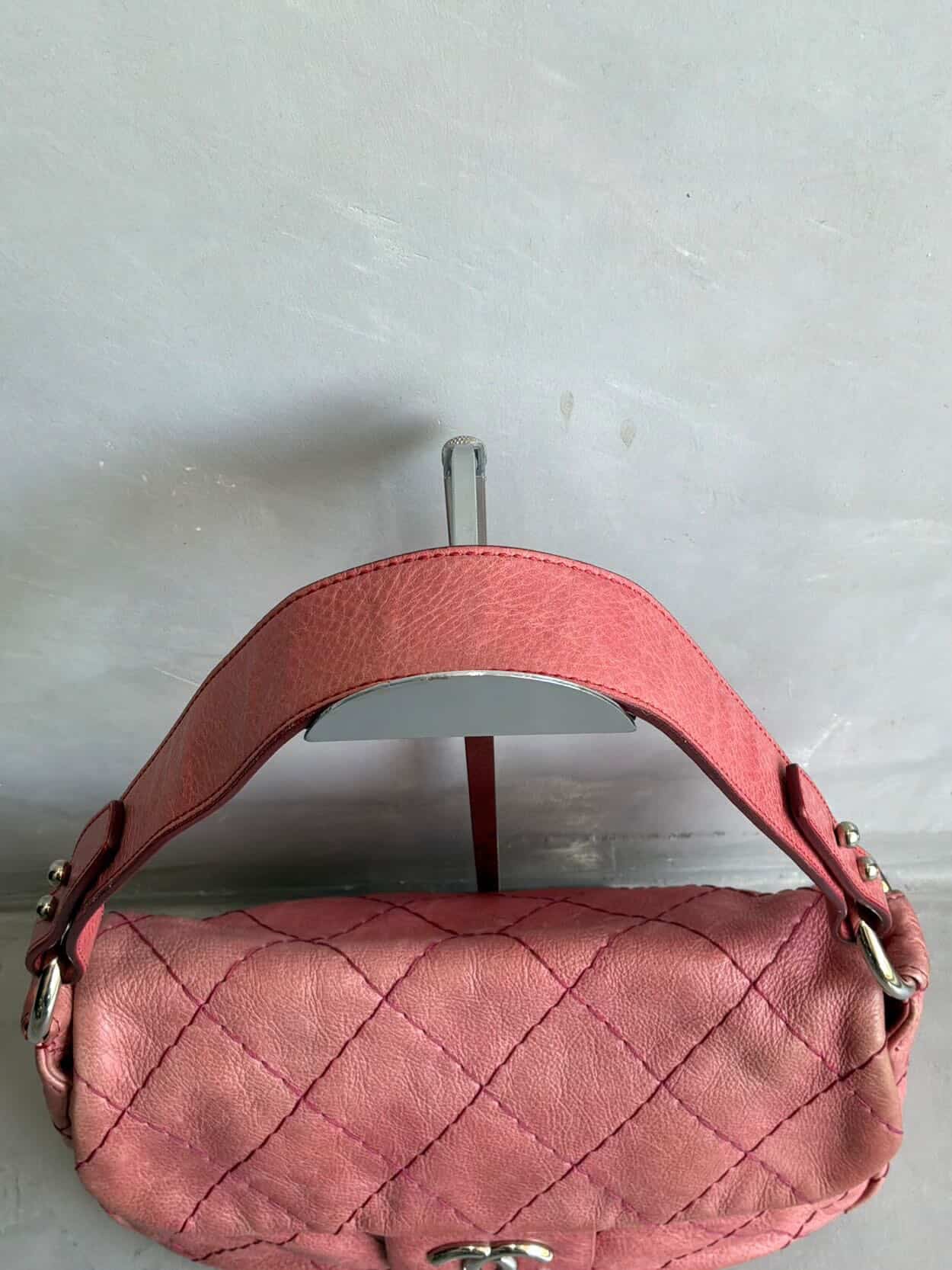 2009 Chanel On The Road Quilted Shoulder Bag