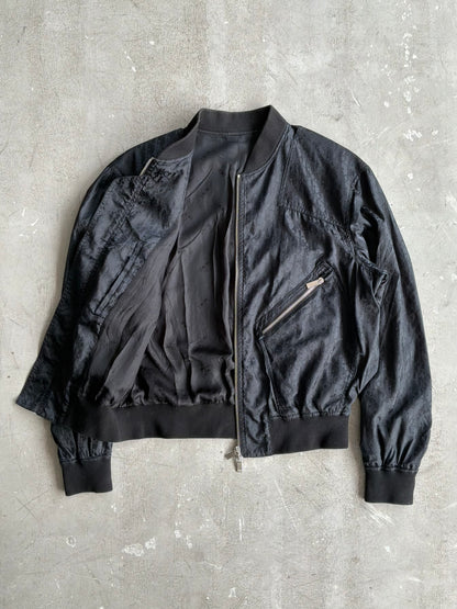 Dior Black Oblique Bomber Jacket