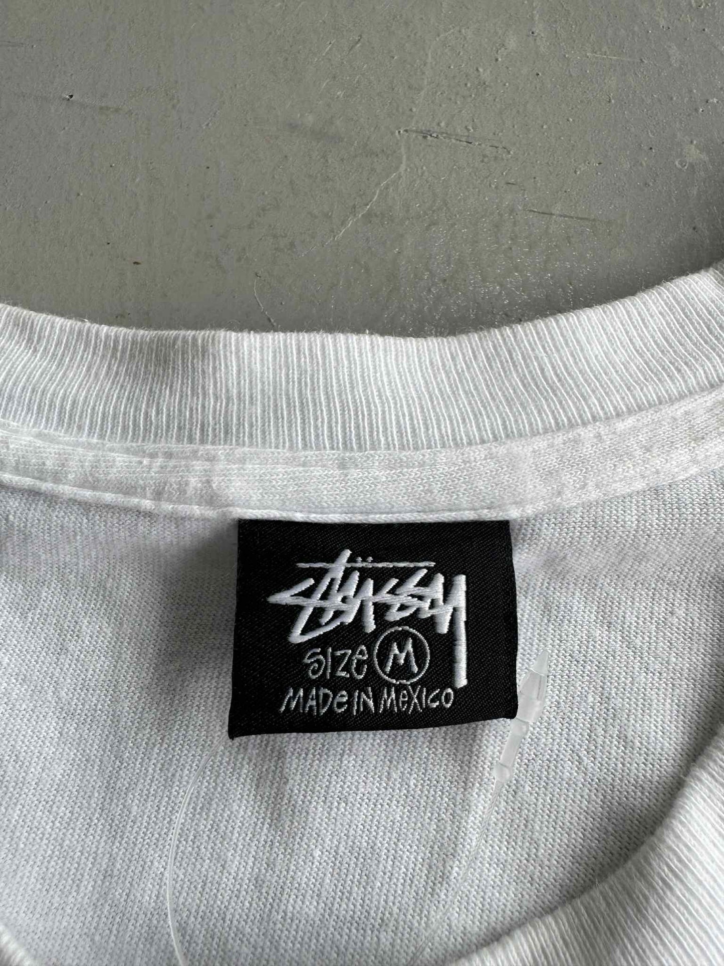Stussy Vintage White Crown Tee