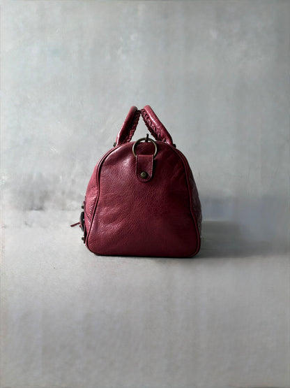 Balenciaga Twiggy Red Lambskin Bag