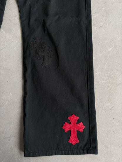 Chrome Hearts Spiderman Cross Patches Chino Pants