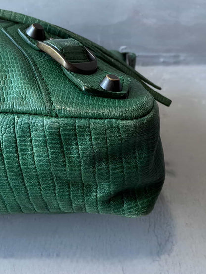 Balenciaga Le First 10th Anniversary Lizard Skin Bag