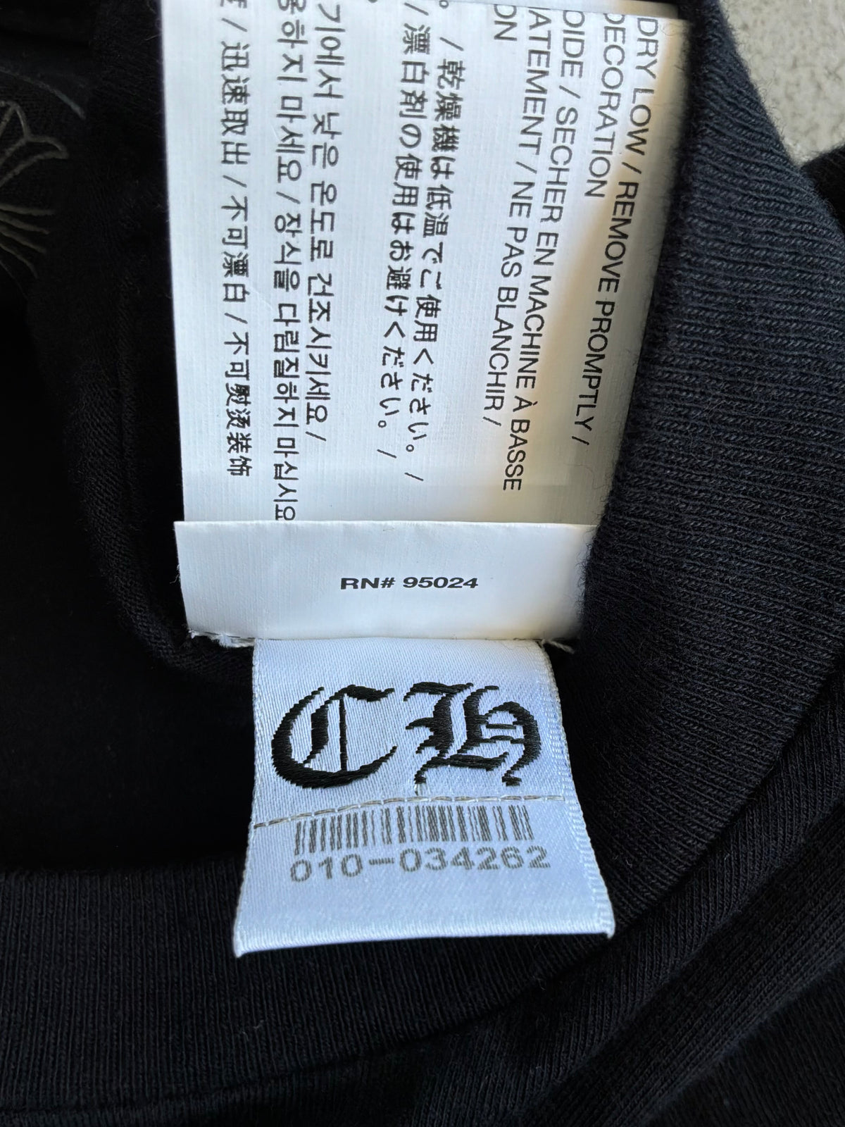 Chrome Hearts Foti American Flag Longsleevs