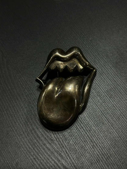 Chrome Hearts X Rolling Stones Lips and Tounge Buckle