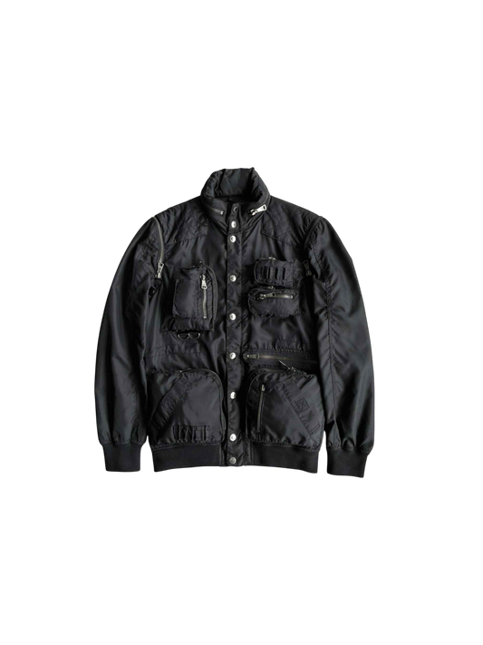 Dolce & Gabbana Convertible Multipocket Hunting Jacket