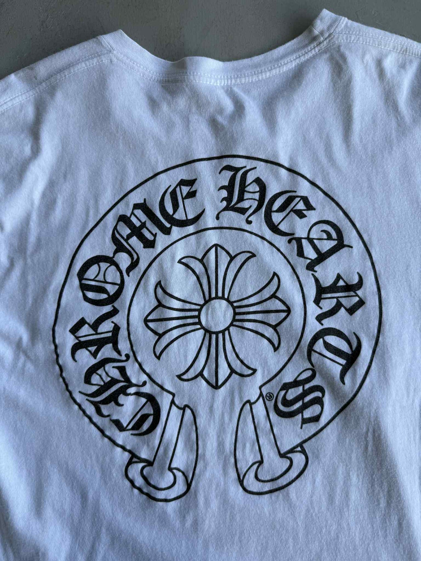 Chrome Hearts Vintage Horseshoe Red Yellow Green Shirt