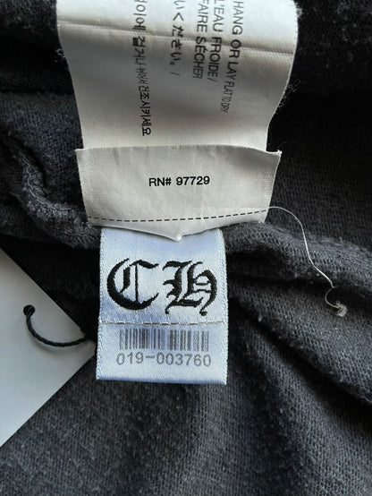 2000s Chrome Hearts T Bar Zip Hoodie
