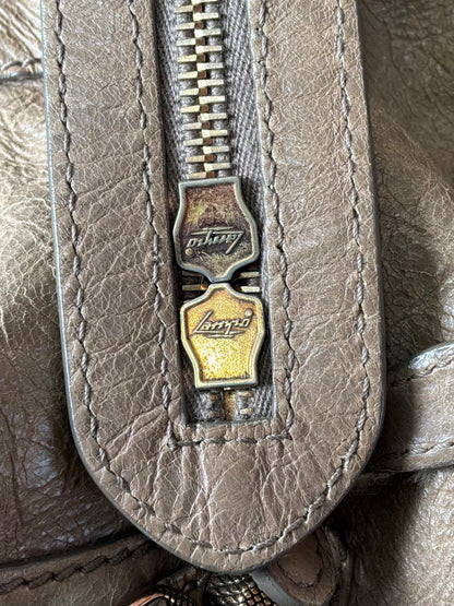 Balenciaga Part Time Taupe on Bronze Giant 12 Lambskin Bag