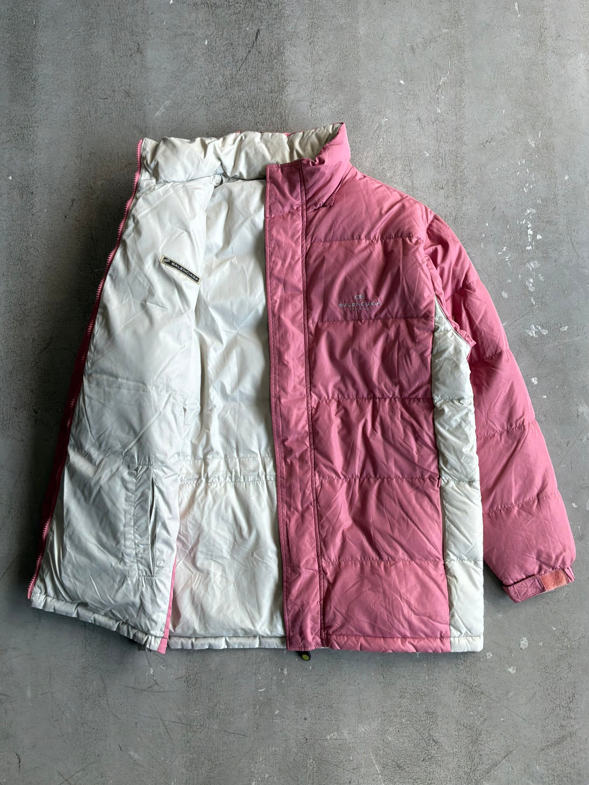 Balenciaga Vintage Pink Puffer Jacket