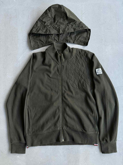 Moncler Zip Up Detachable Hoodie