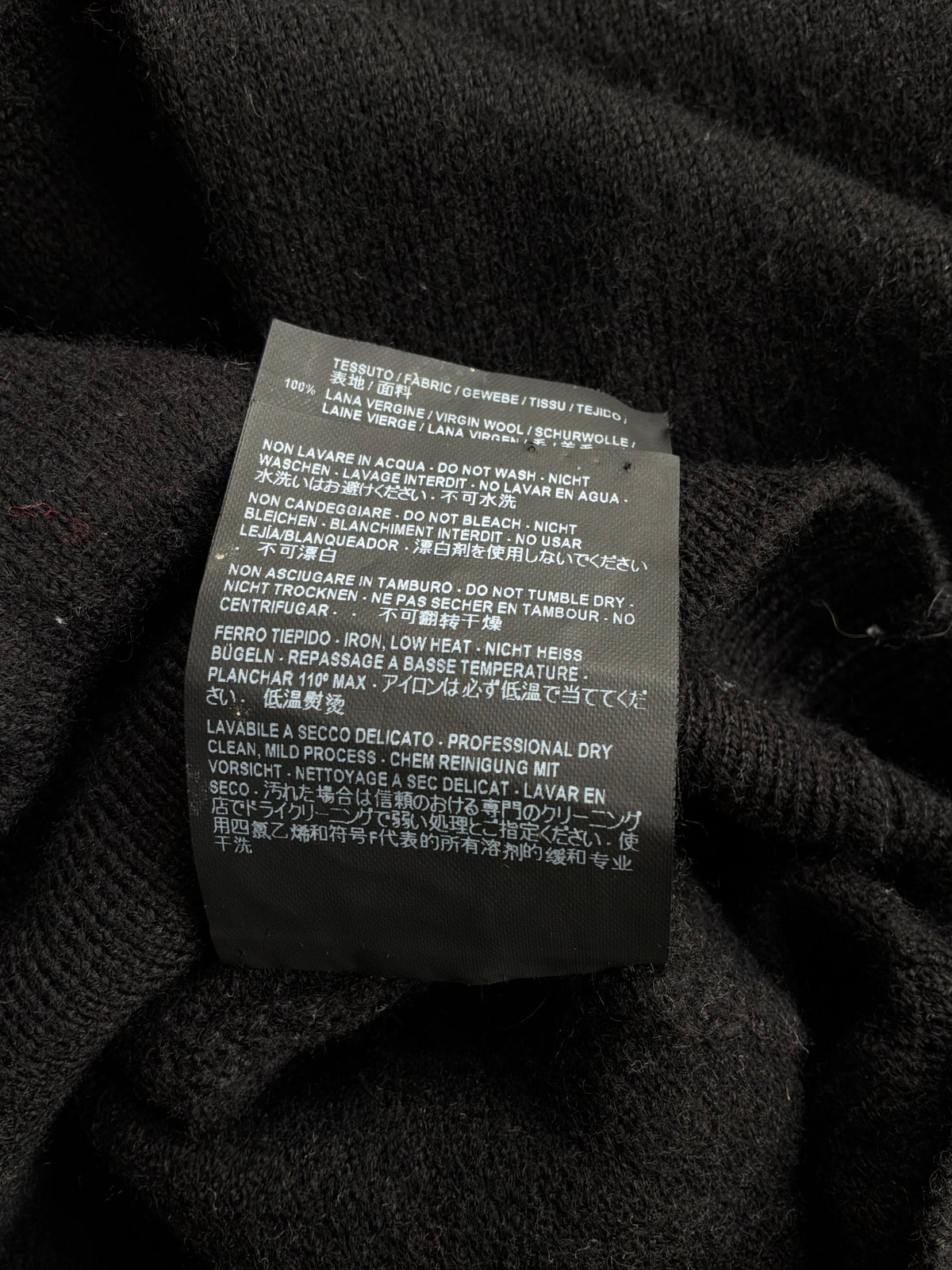 Balenciaga Mode Wool Crewneck
