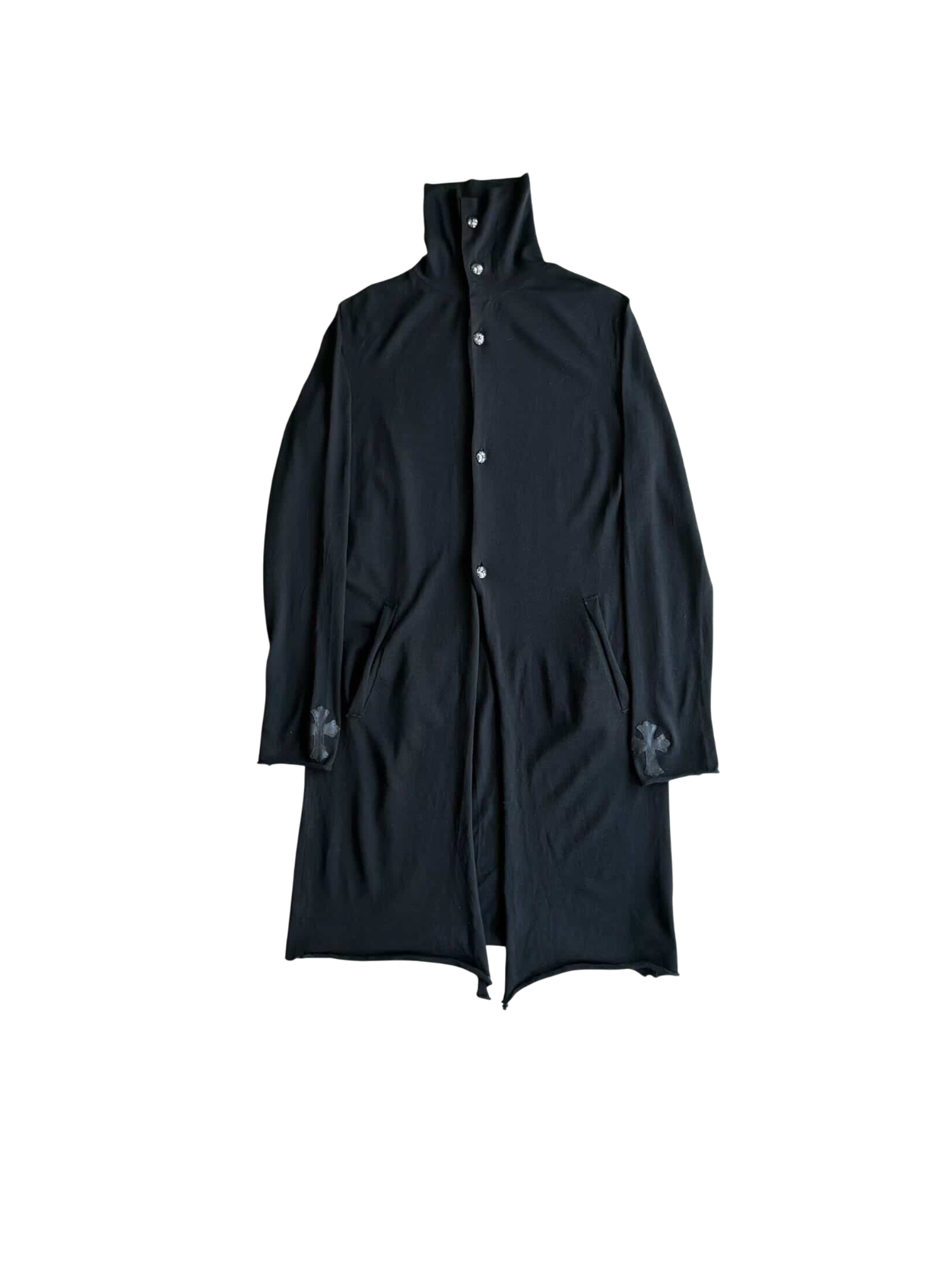 Chrome Hearts Women’s Cross Patch Wool Dress Cardigan