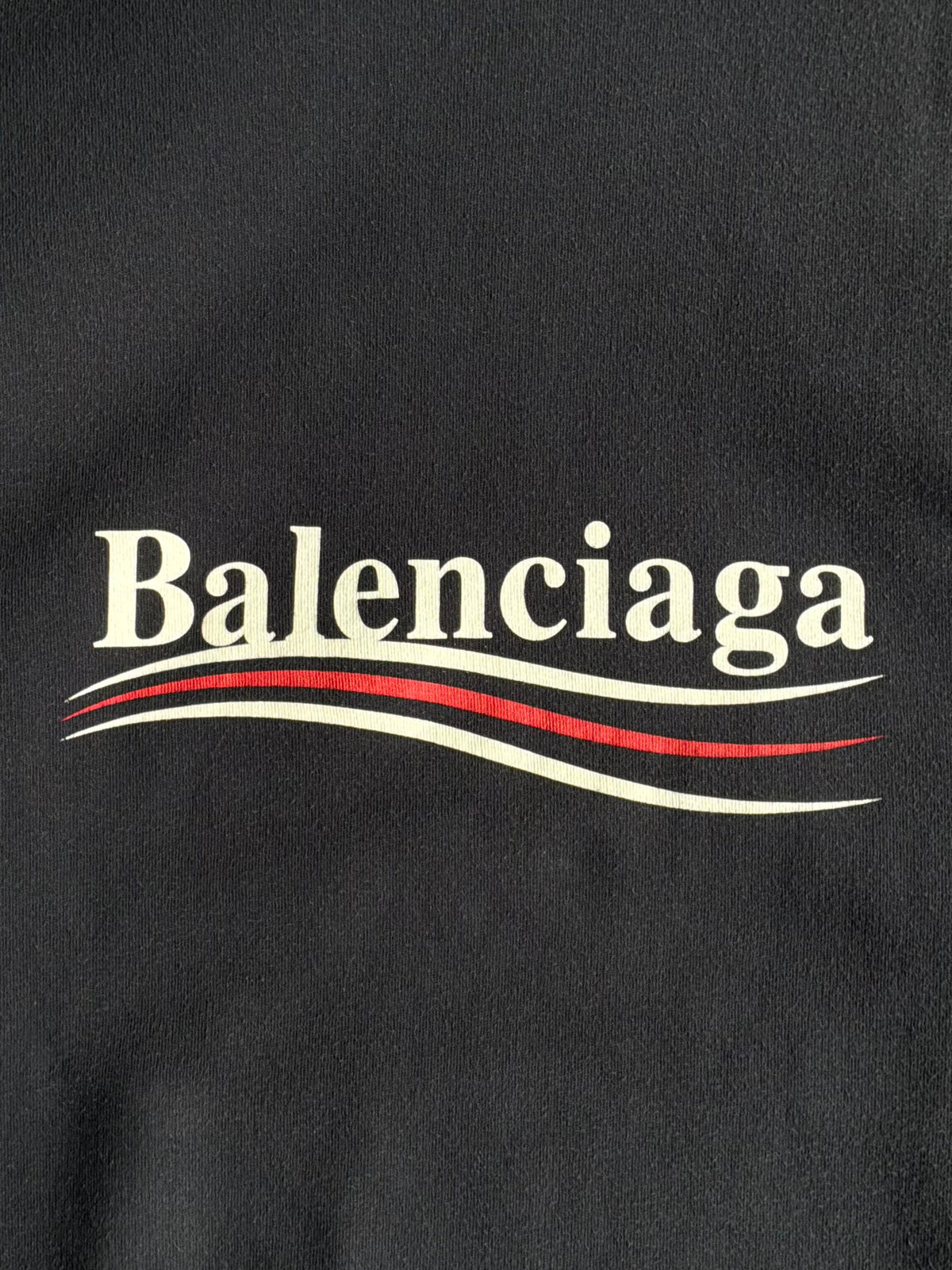 Balenciaga Political Campaign Navy Hoodie