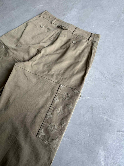 Louis Vuitton Khaki Cargo Pants