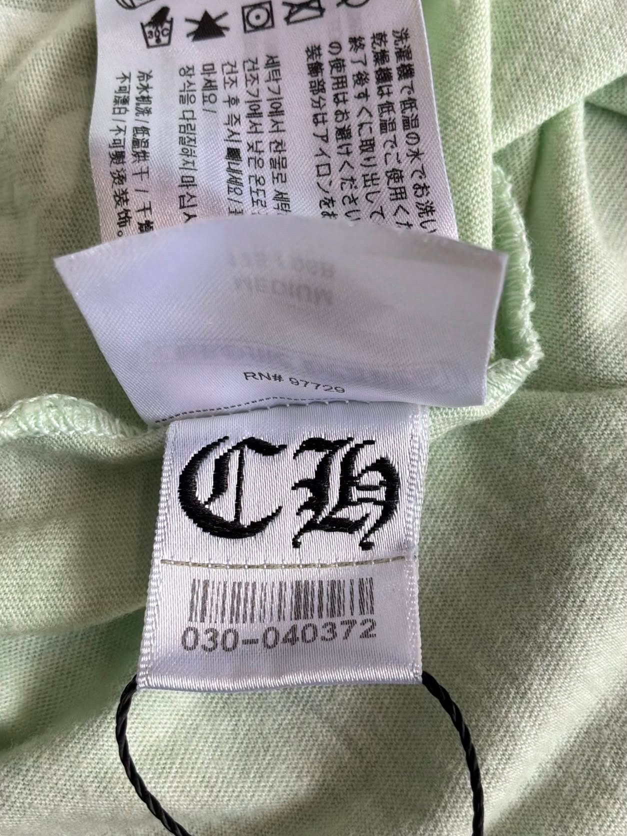 Chrome Hearts GITD Horseshoe Floral Longsleeves