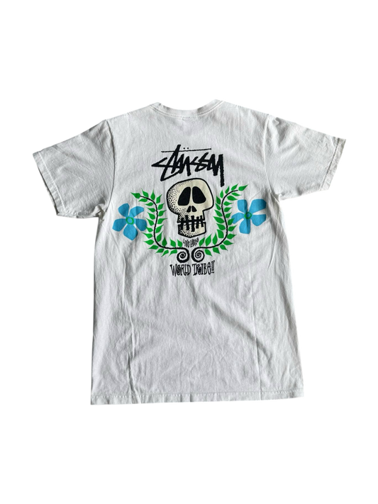 Stussy Skull Floral Tee