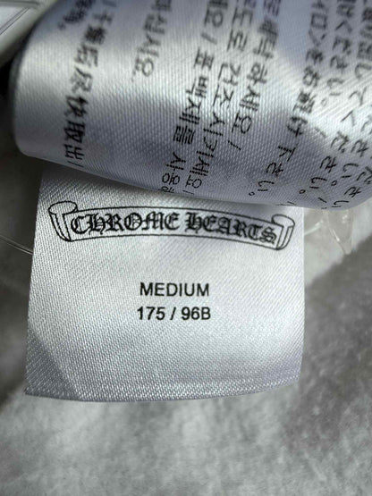 Chrome Hearts White & Yellow Cross Logo Hoodie