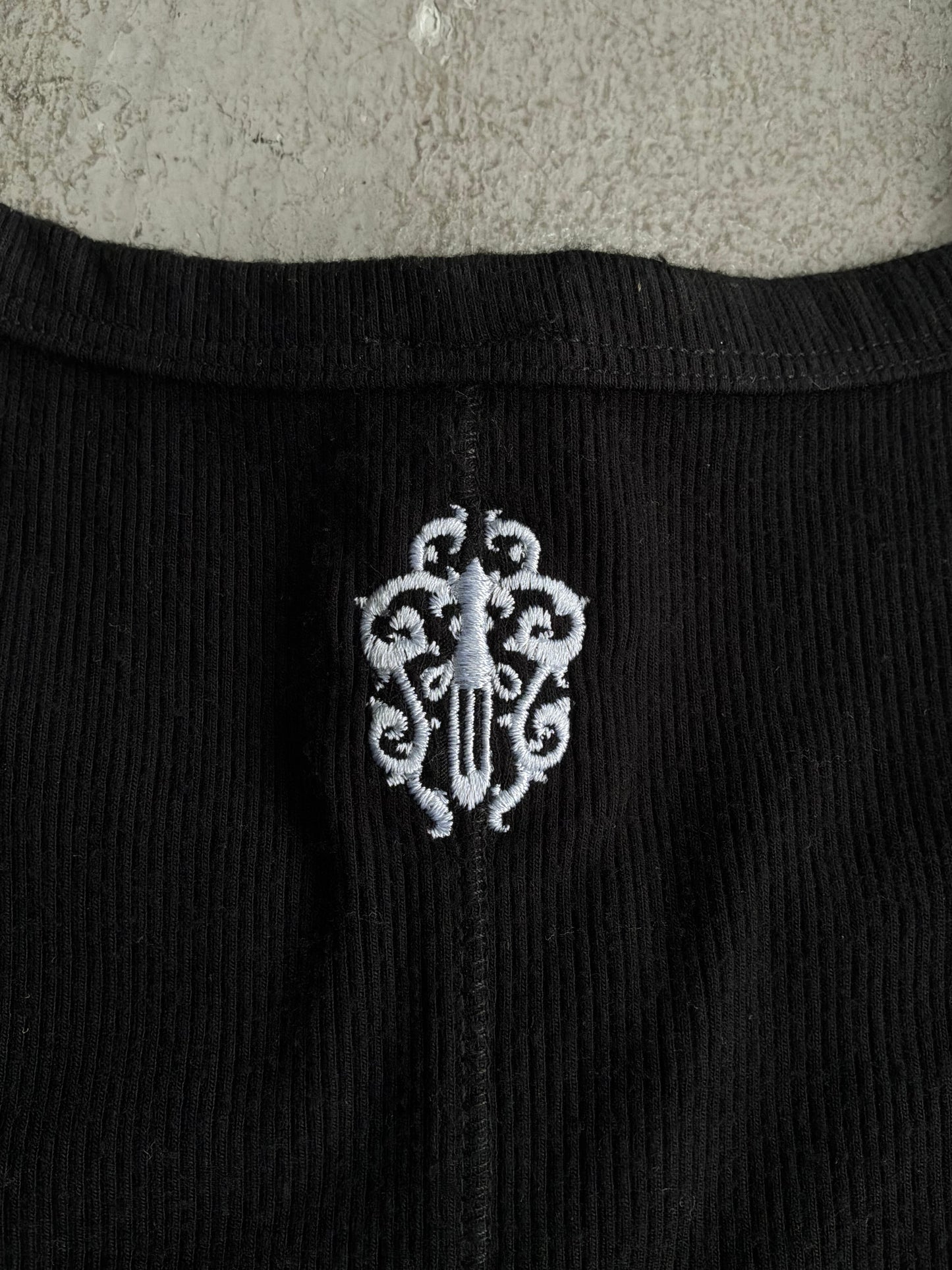 Chrome Hearts Womens Vine Dagger Thermal Tanktop