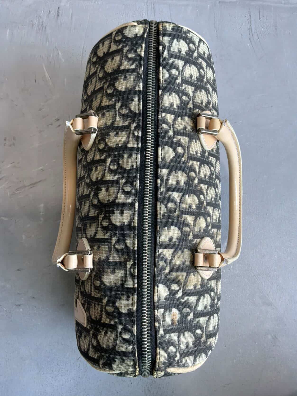 Dior Vintage Trotter Boston Bag