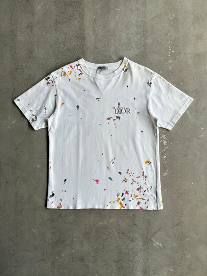 Dior Paint Splatter Tee