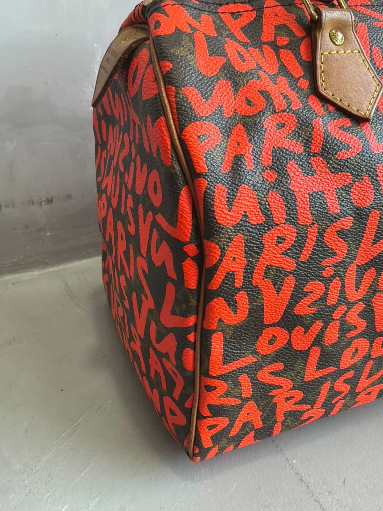 Louis Vuitton X Stephen Sprouse Orange Graffiti Speedy 30