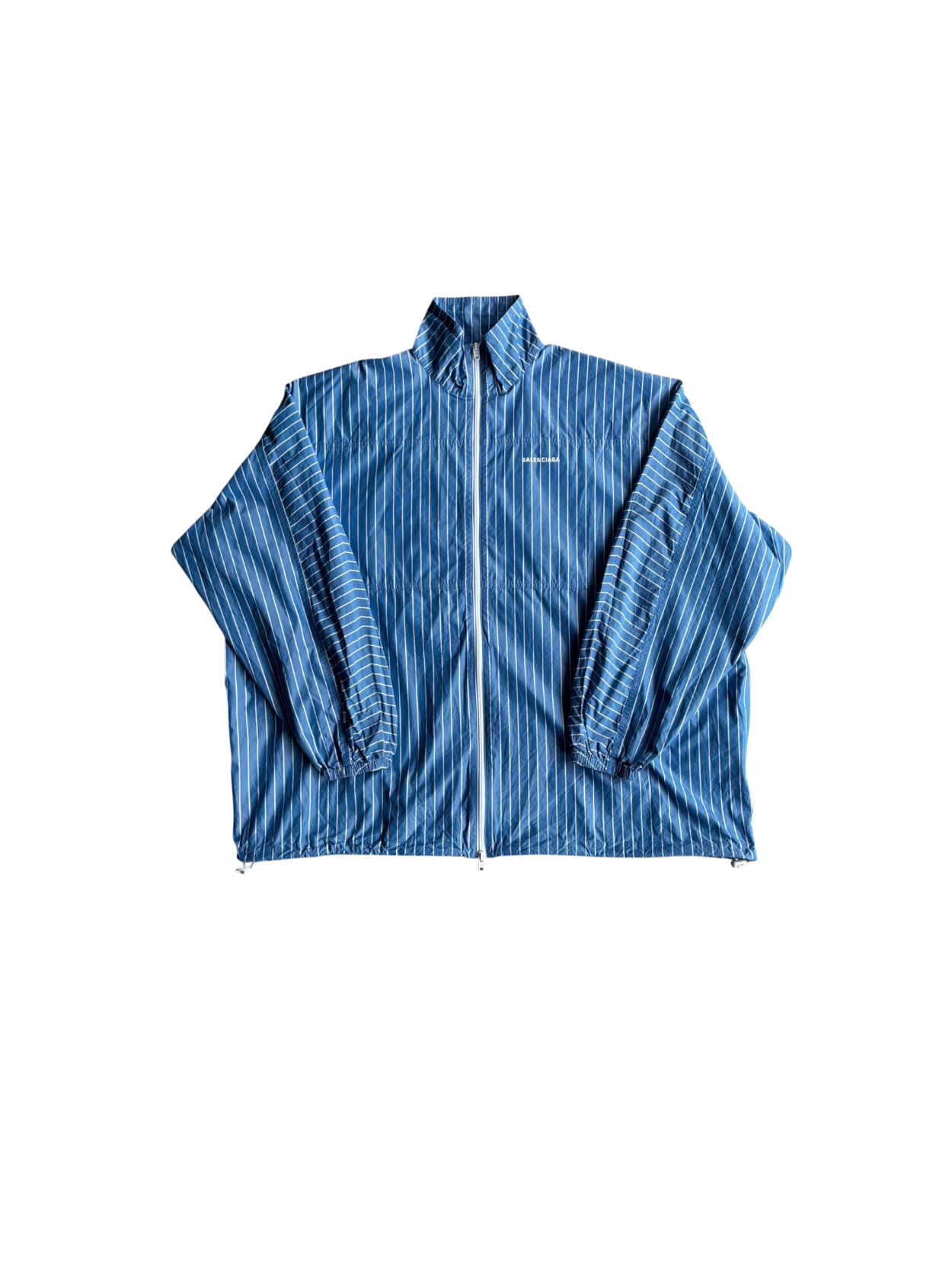 Balenciaga Stripes Oversized Track Jacket