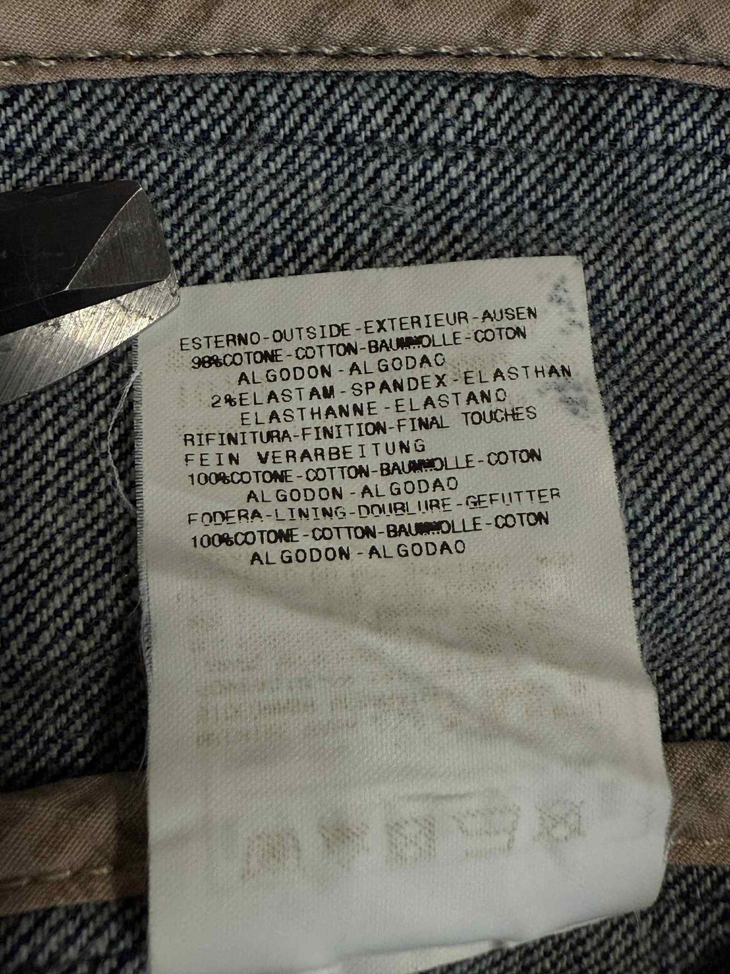 Vintage Galliano Patchwork Denim Jacket