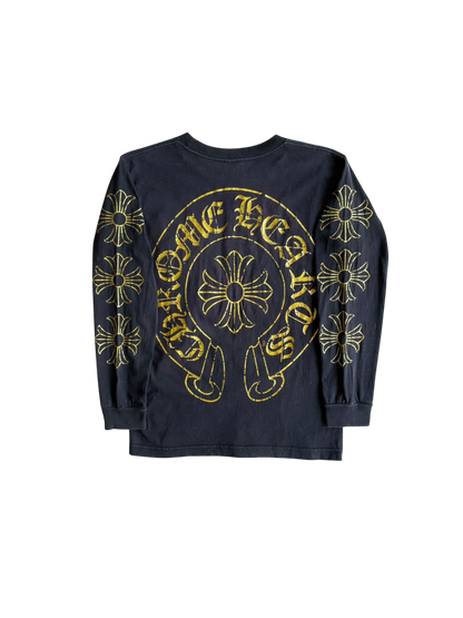 Chrome Hearts Cracked Horseshoe Longsleeves