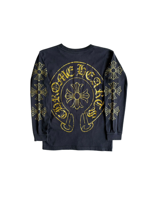 Chrome Hearts Cracked Horseshoe Longsleeves
