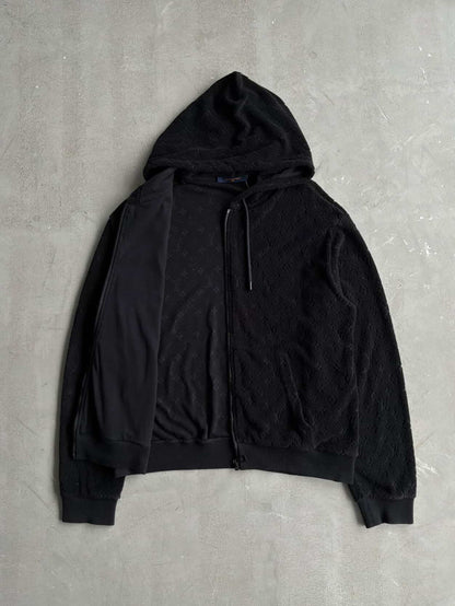 Louis Vuitton Terry Monogram Towel Zip Hoodie